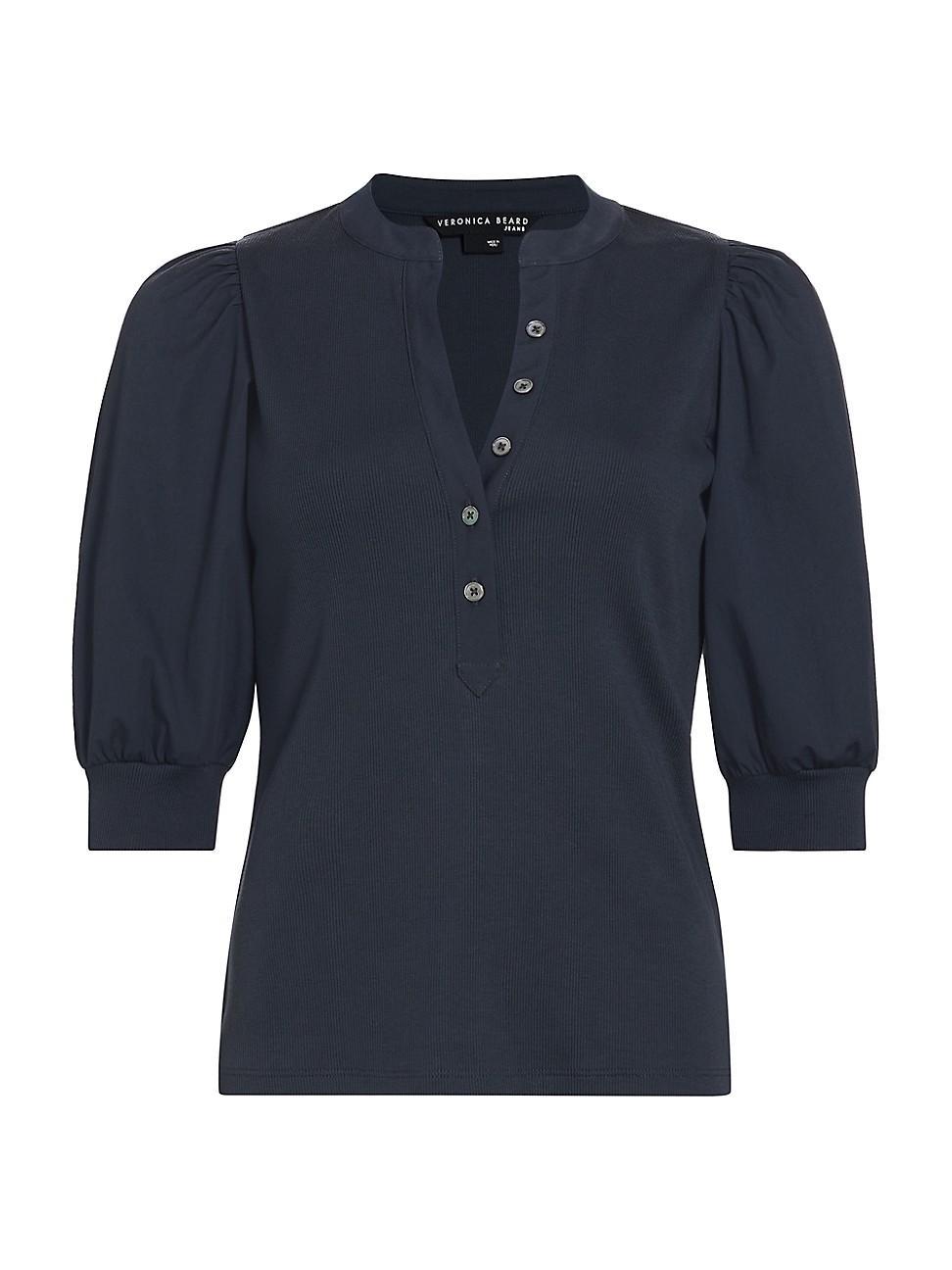 Womens Coralee Puff-Sleeve Top Product Image
