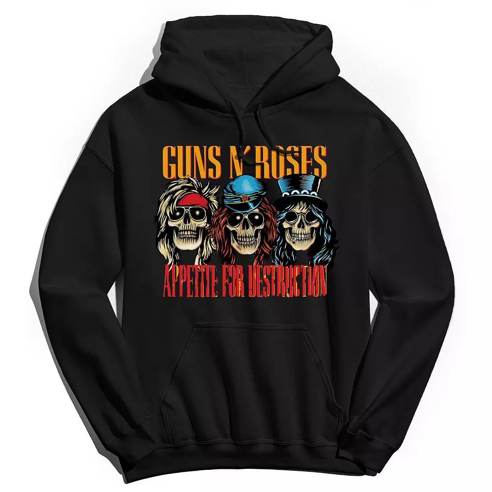 Men's Duke & Sons Go Fight Win Graphic Hoodie, Size: Small, Navy Gray Product Image