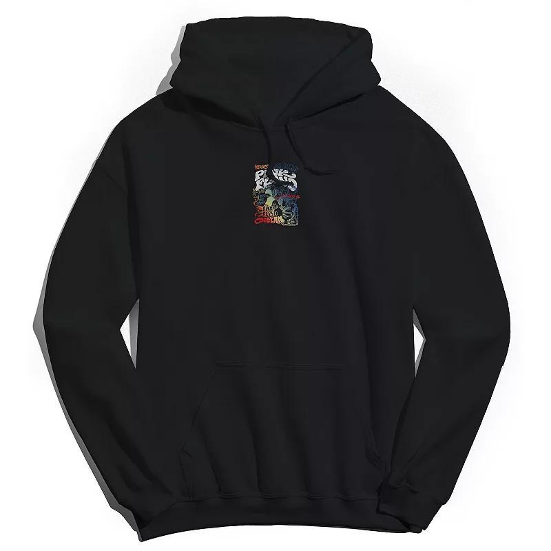 Men's Duke & Sons Go Fight Win Graphic Hoodie, Size: Small, Navy Gray Product Image