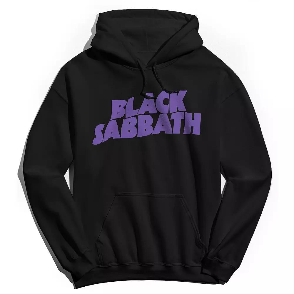 Men's Black Sabbath Logo Hoodie, Size: Large Product Image