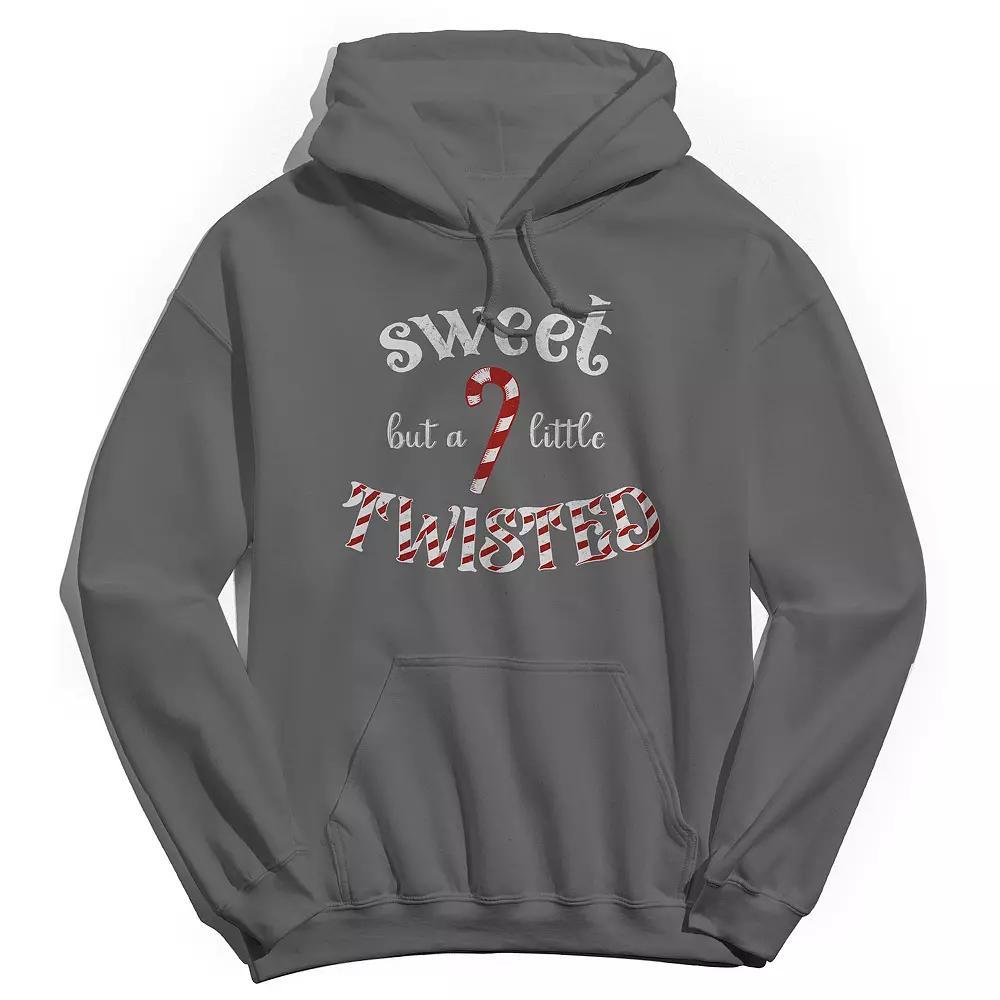 Men's Sweet but Twisted Hoodie, Women's, Size: Small, Grey Product Image