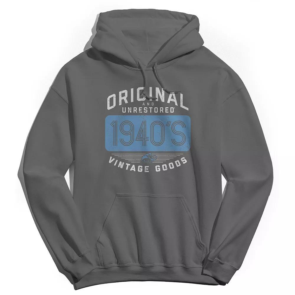 Men's Duke & Sons Go Fight Win Graphic Hoodie, Size: Small, Navy Yellow Product Image