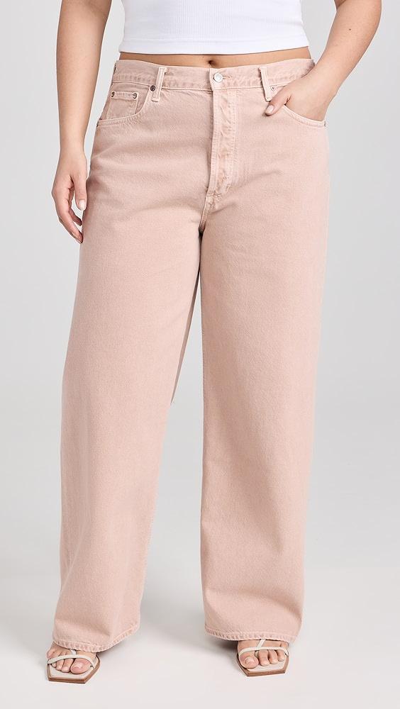 AGOLDE Low Slung Baggy Jeans | Shopbop Product Image