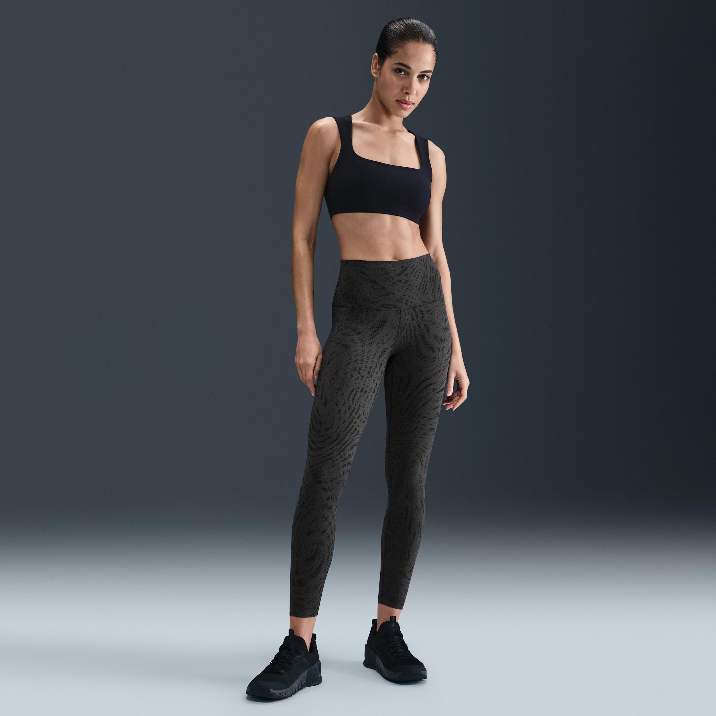 Nike Zenvy Women's High-Waisted 7/8 Printed Leggings Product Image