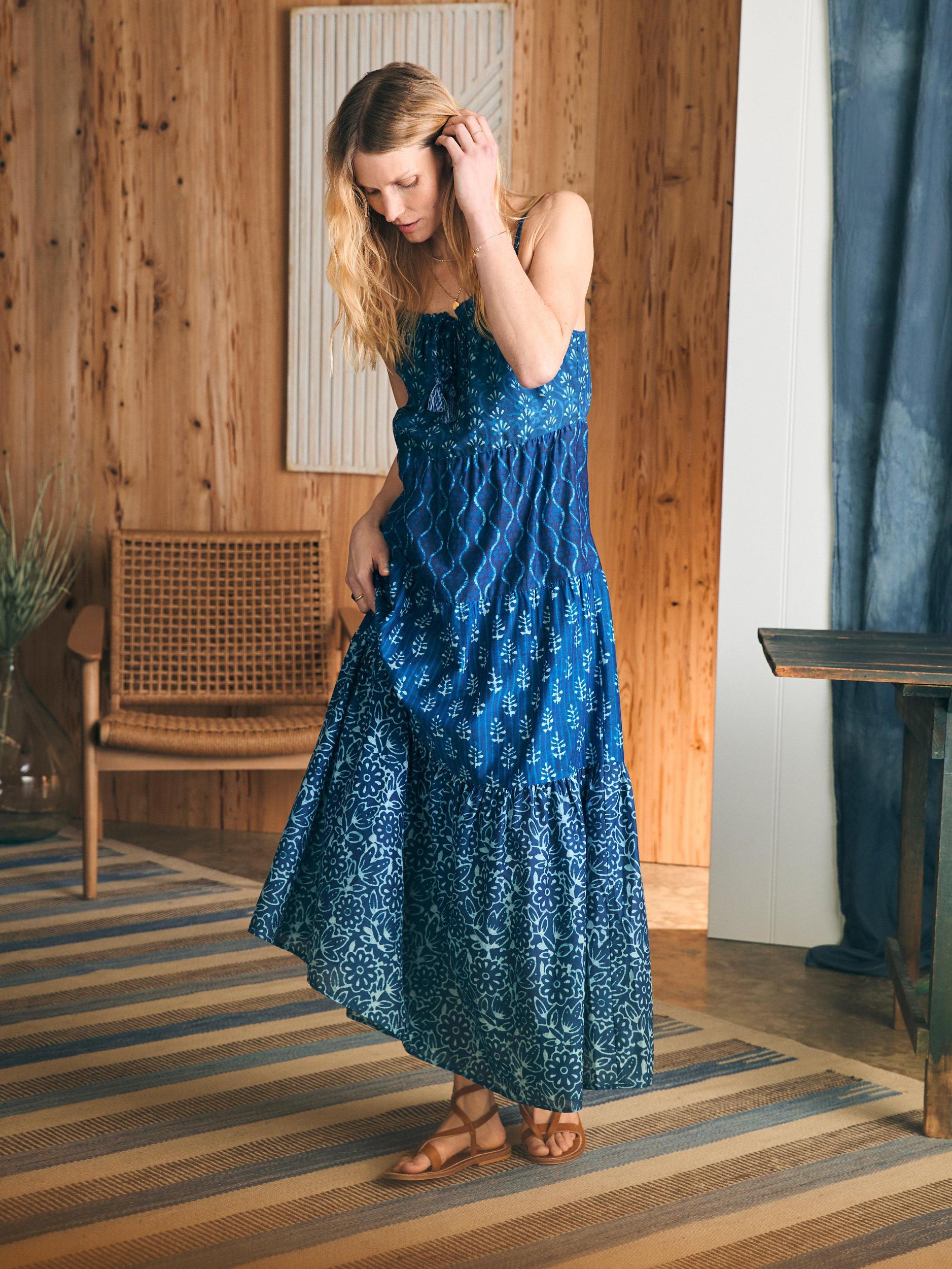 Sun Chaser Maxi Dress - Sunburst Mix Print Female Product Image