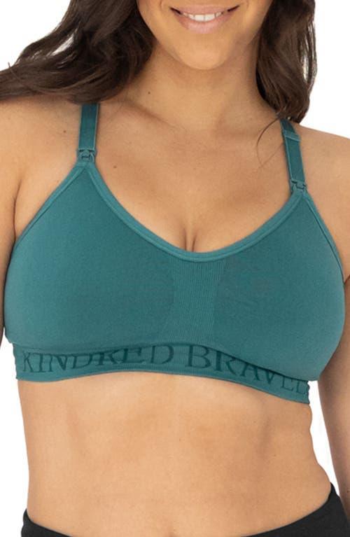 Kindred Bravely Women's Sublime Sports Pumping + Nursing Hands-Free Bra - Black S: Light Support, Racerback Product Image
