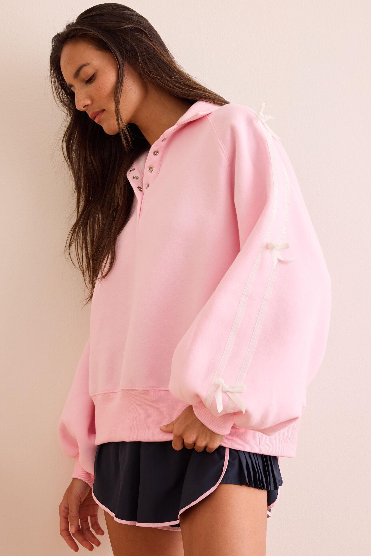 Side Barre Bow Pullover Product Image