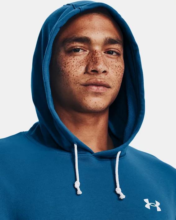 UA Rival Terry Mens Short Sleeve Hoodie Product Image