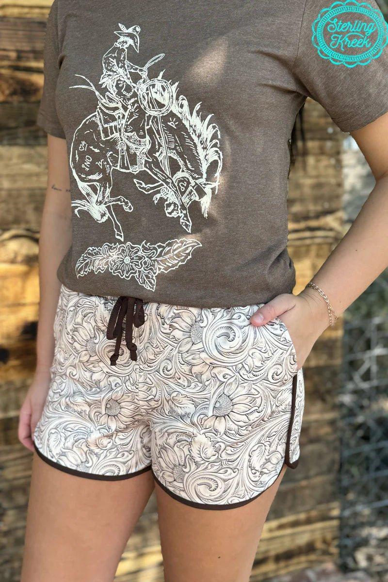 Sterling Kreek Country Tooled Shorts Product Image