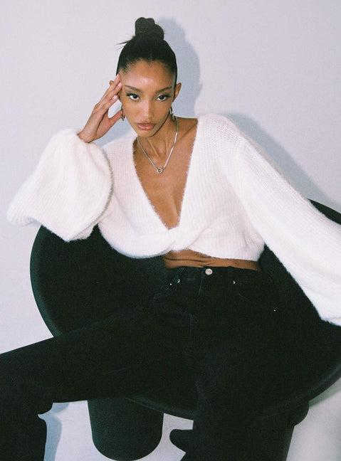 The Henrik Cropped Sweater Product Image