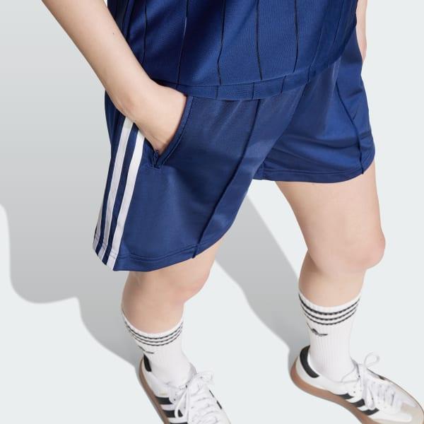 adidas Firebird Shorts Dark Blue 2XS Womens Product Image