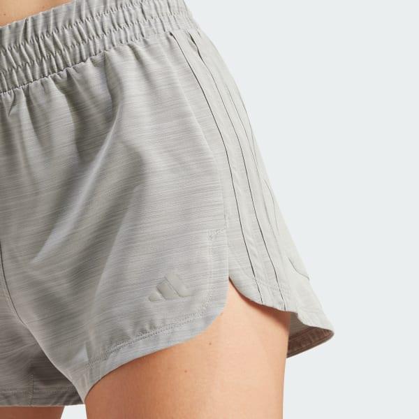 Pacer Training 3-Stripes Woven Mid-Rise Shorts Product Image