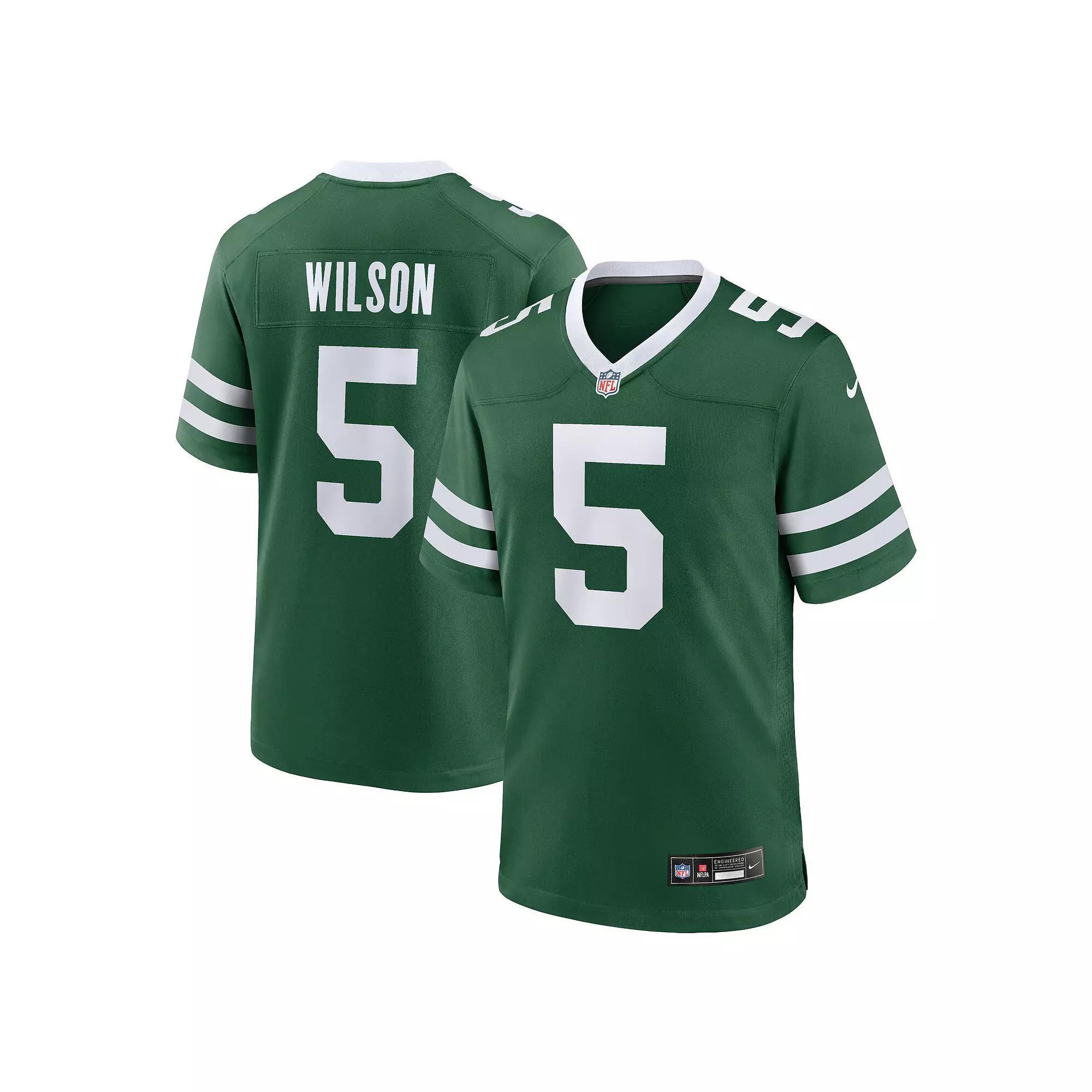 Garrett Wilson New York Jets Nike Men's NFL Game Football Jersey Product Image