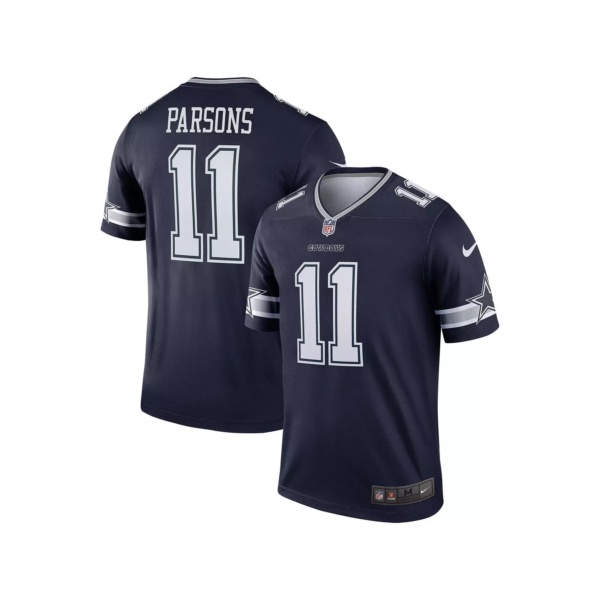Men's Nike Micah Parsons Navy Dallas Cowboys Legend Jersey, Size: XL, Blue Product Image