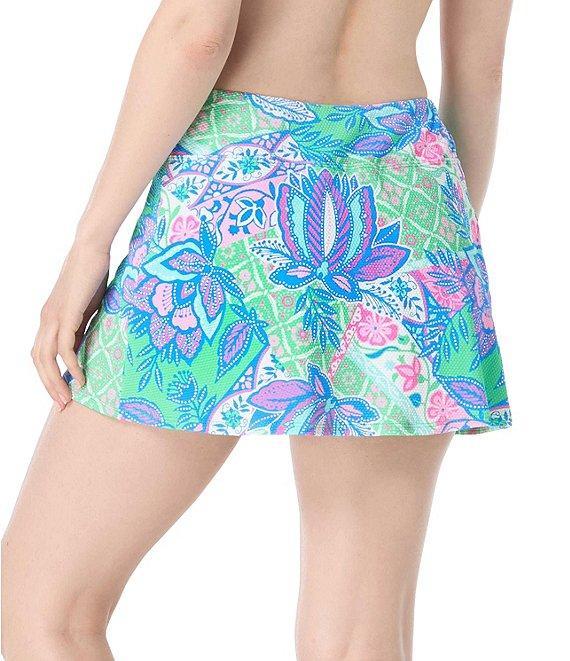 Beach House Emma Texture Pique Pull-On Skirted Swim Bottom Product Image