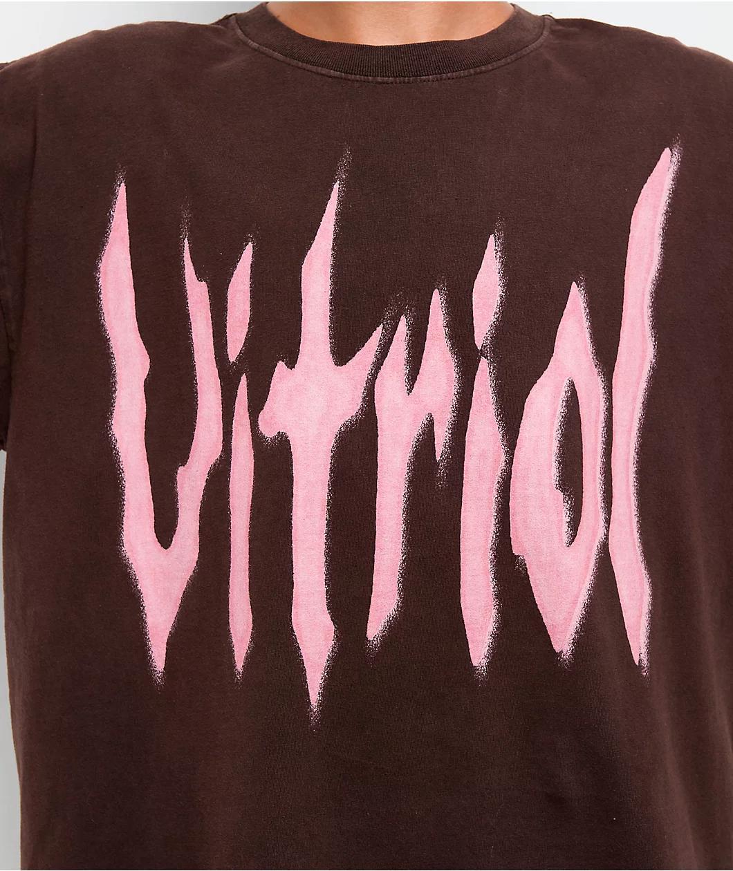 Vitriol Ethereal Vintage Brown T-Shirt Product Image