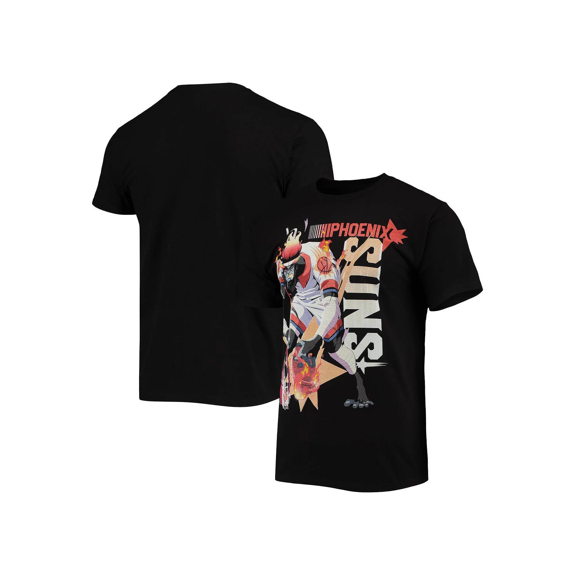 Men's NBA x McFlyy Black Phoenix Suns Identify Artist Series T-Shirt, Size: Large, Phx Black Product Image