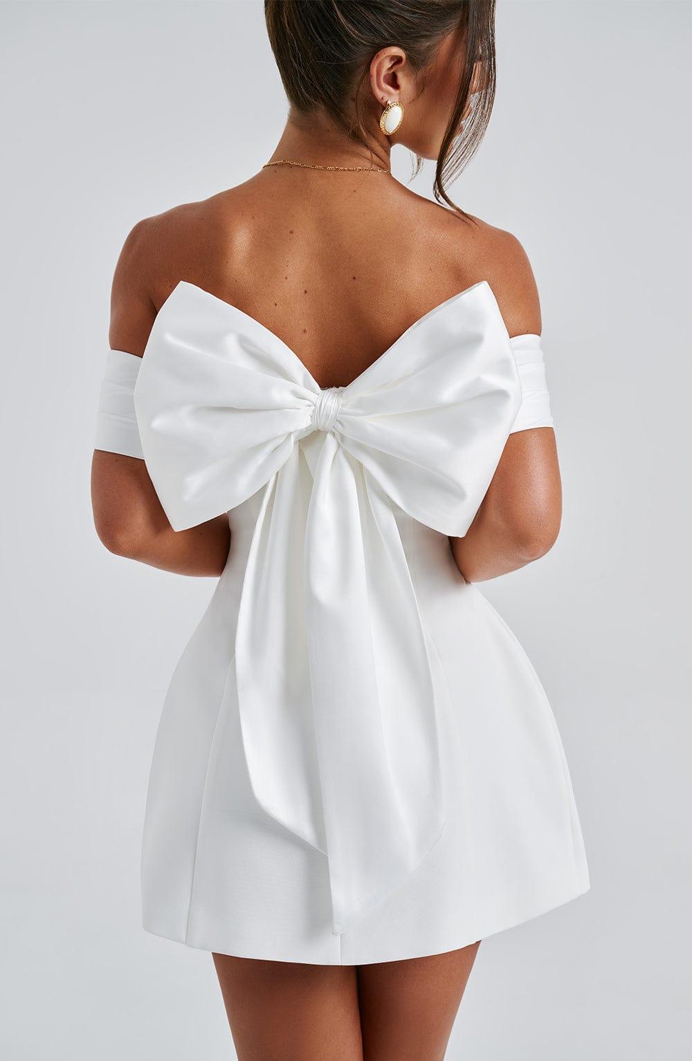 Delta Mini Dress - Ivory Product Image