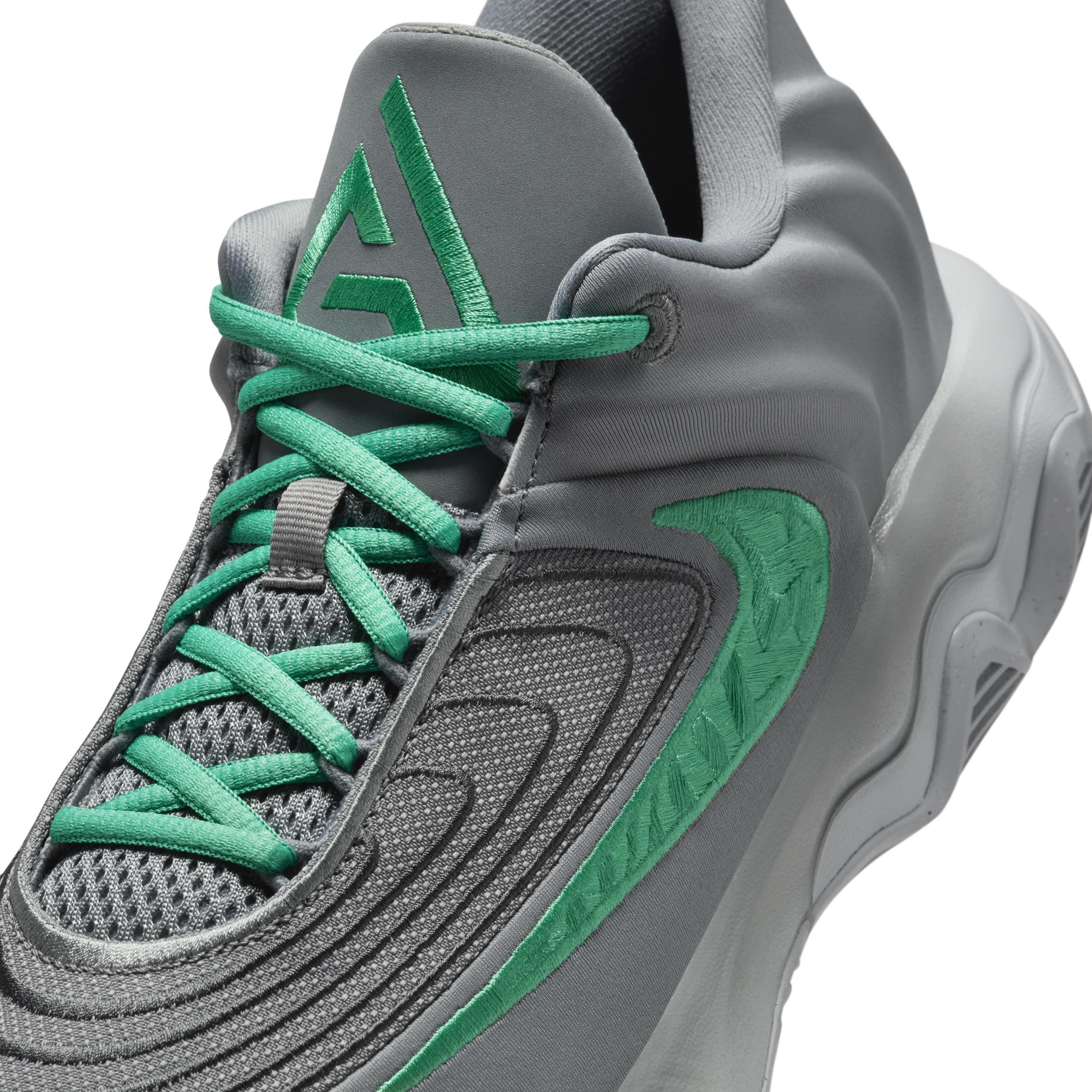 Nike Giannis Immorality 4 Men's Basketball Shoes, Size: 11, Smoke Gray Green Product Image