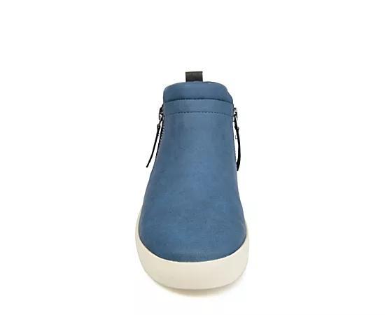Journee Collection Womens Frankie Mid Top Sneaker Product Image