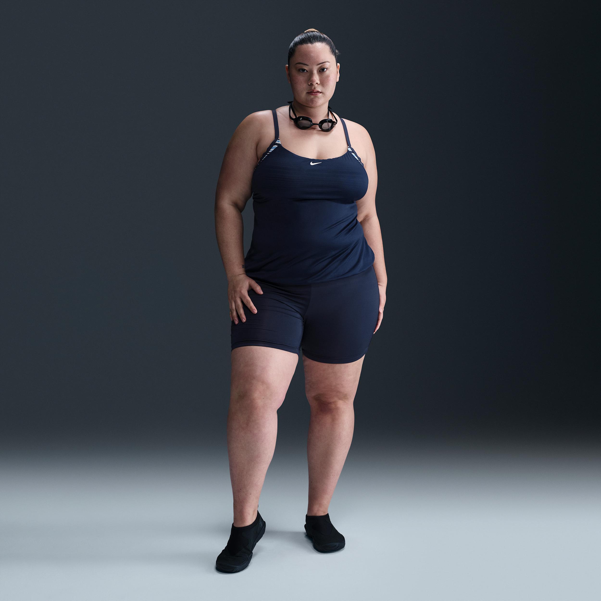 Nike Women's Swim Layered Tank Topini (Extended Sizing) Product Image