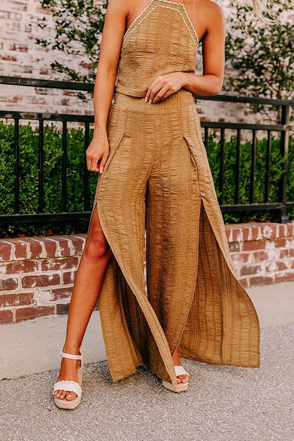Urban Glam High Waist Wide Leg Pants Product Image