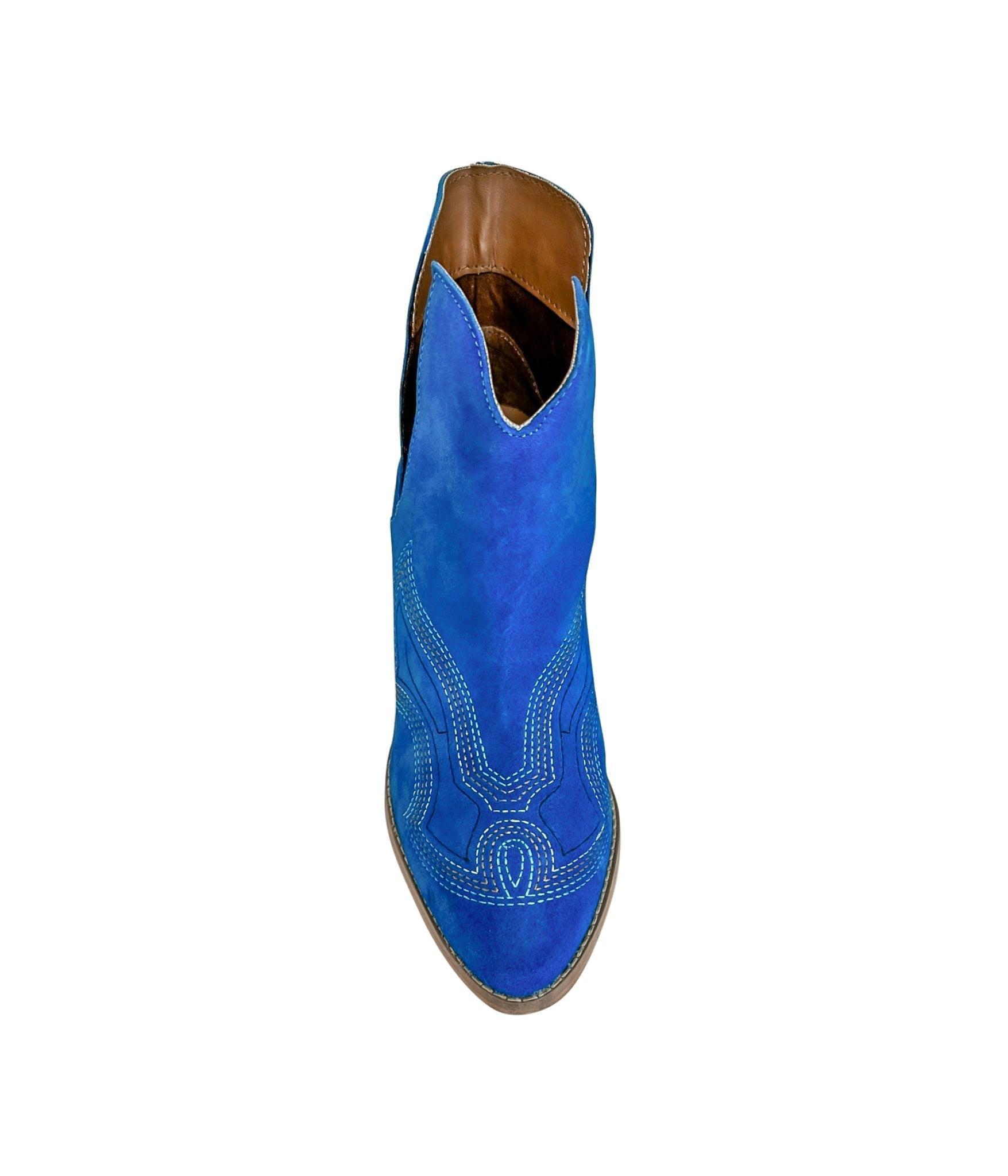Journee Ankle Boots in Magenta (Online Exclusive) Product Image