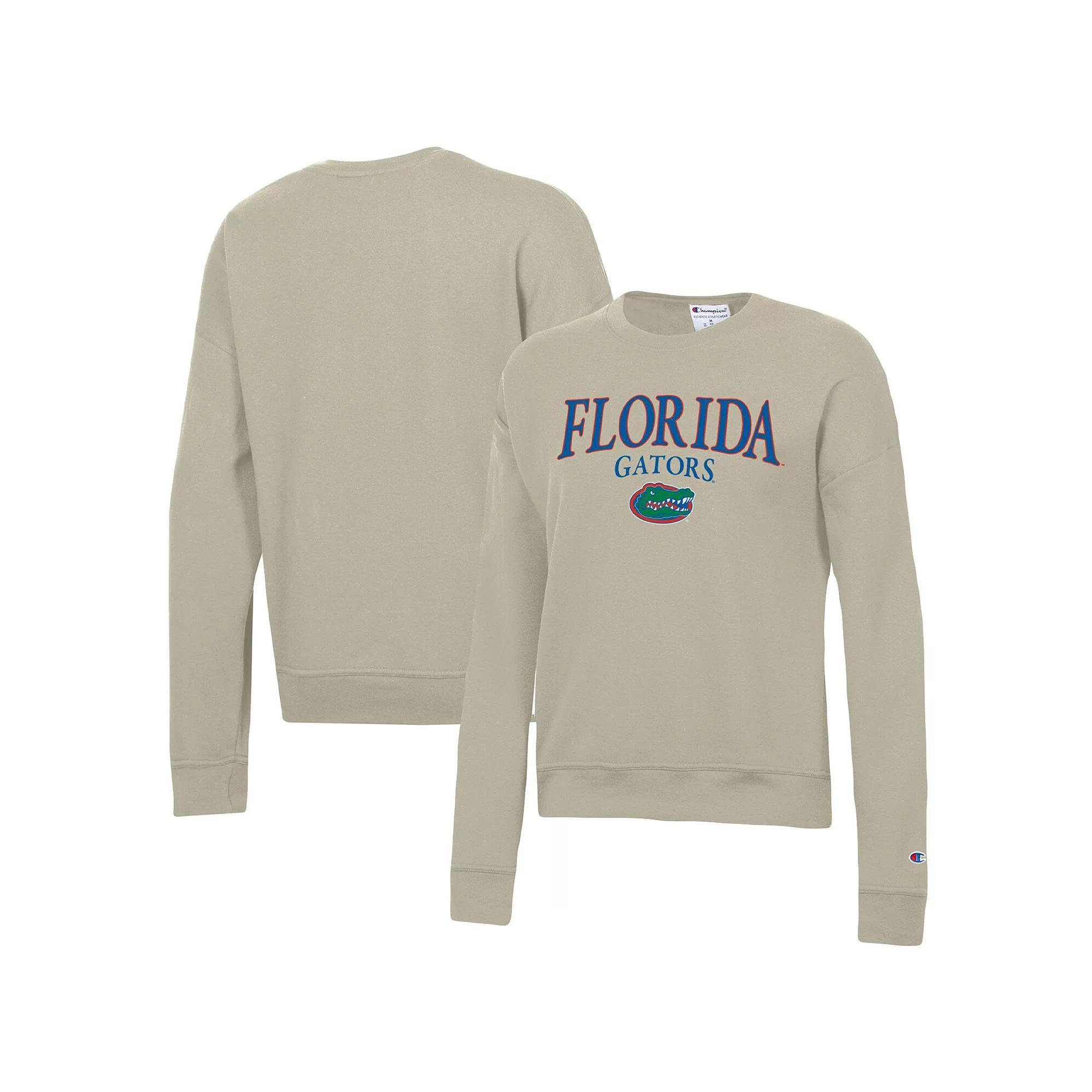 Women's Champion Tan Penn State Nittany Lions Powerblend Pullover Sweatshirt, Size: Medium, Team Product Image