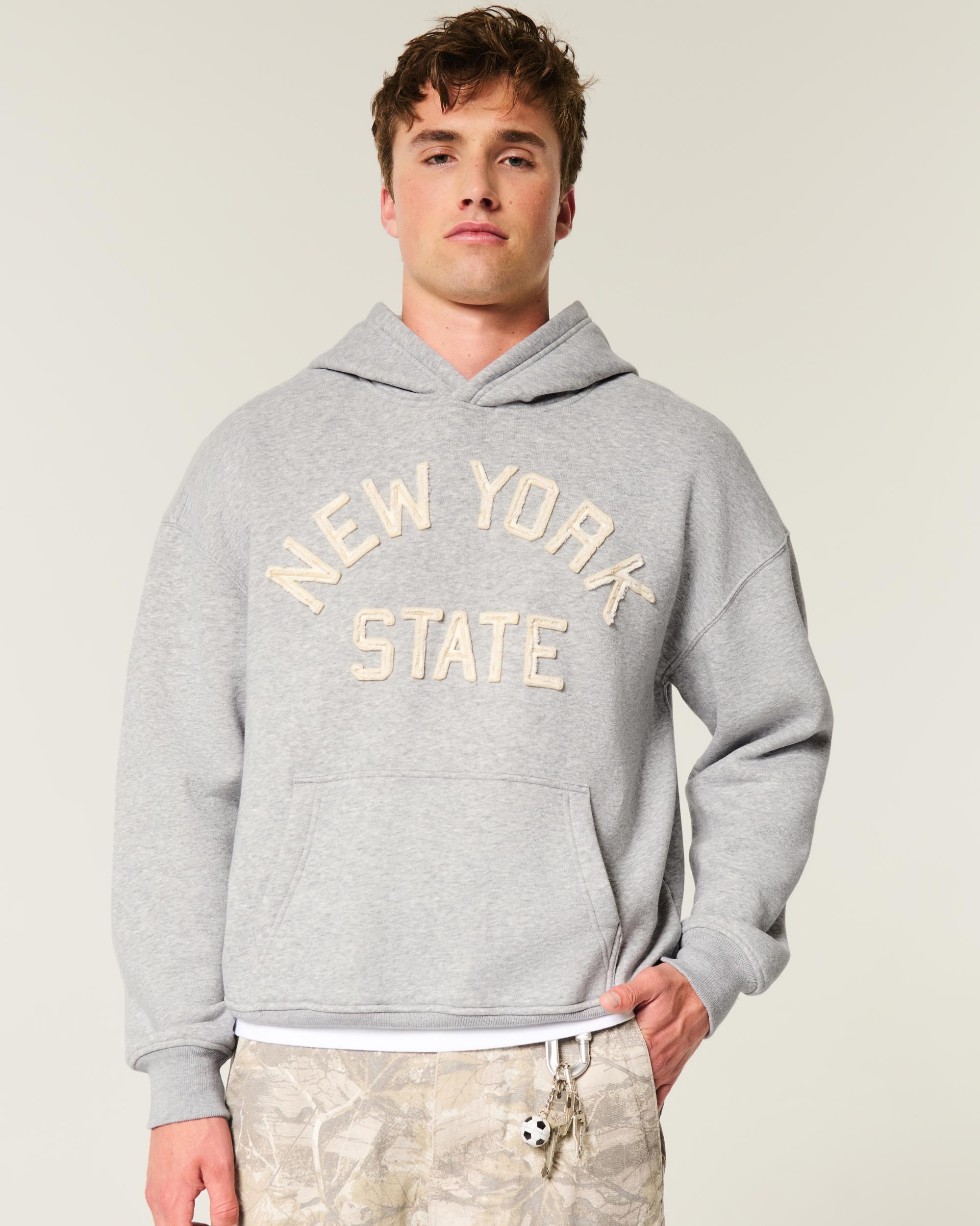 Boxy Camo Hoodie Product Image
