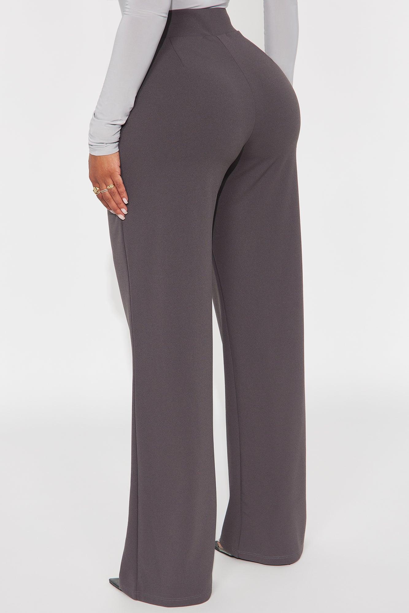 Celine Aria Wide Leg Pants - Charcoal Female Product Image