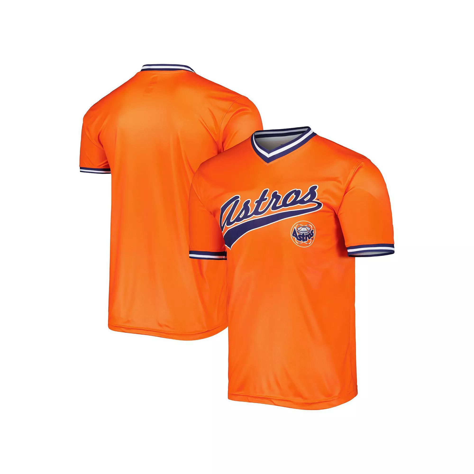 Men's Stitches Orange Houston Astros Cooperstown Collection Team Jersey, Size: Medium Product Image