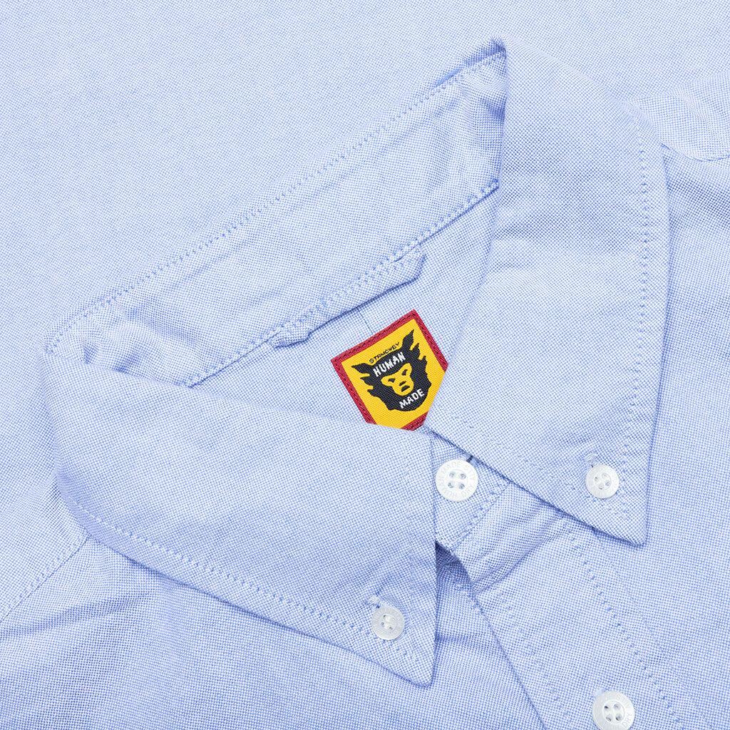 Oxford B.D L/S Shirt - Blue Male Product Image