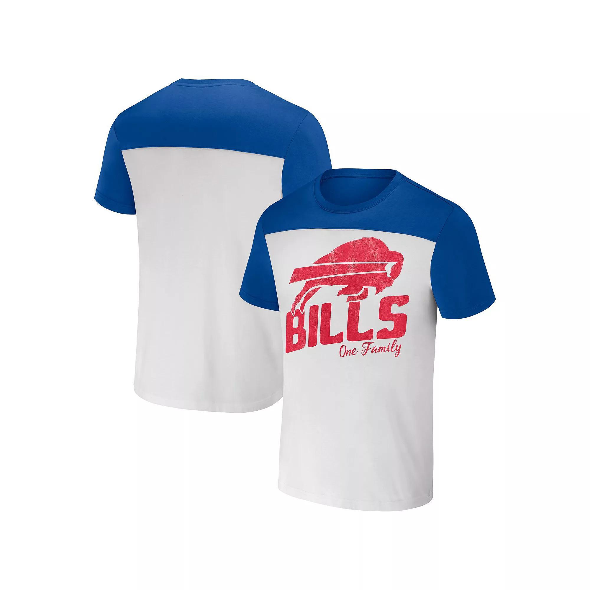 Men's NFL x Darius Rucker Collection by Fanatics Cream Kansas City Chiefs Colorblocked T-Shirt, Size: Medium, Beige Product Image
