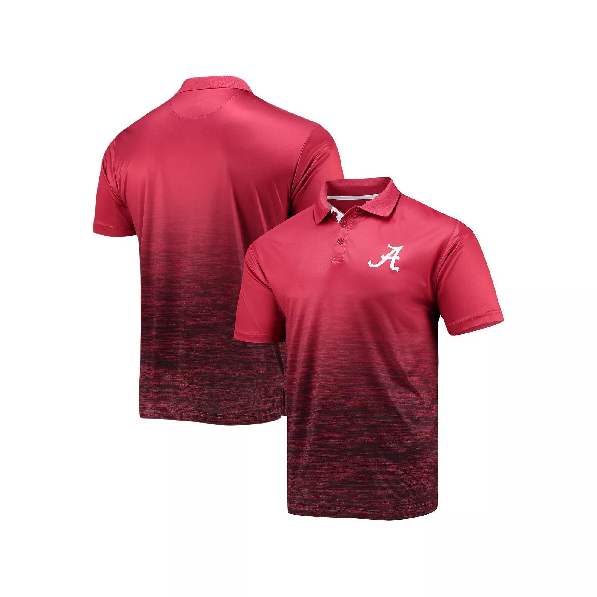 Men's Colosseum Crimson Alabama Crimson Tide Marshall Polo, Size: Large, Red Product Image