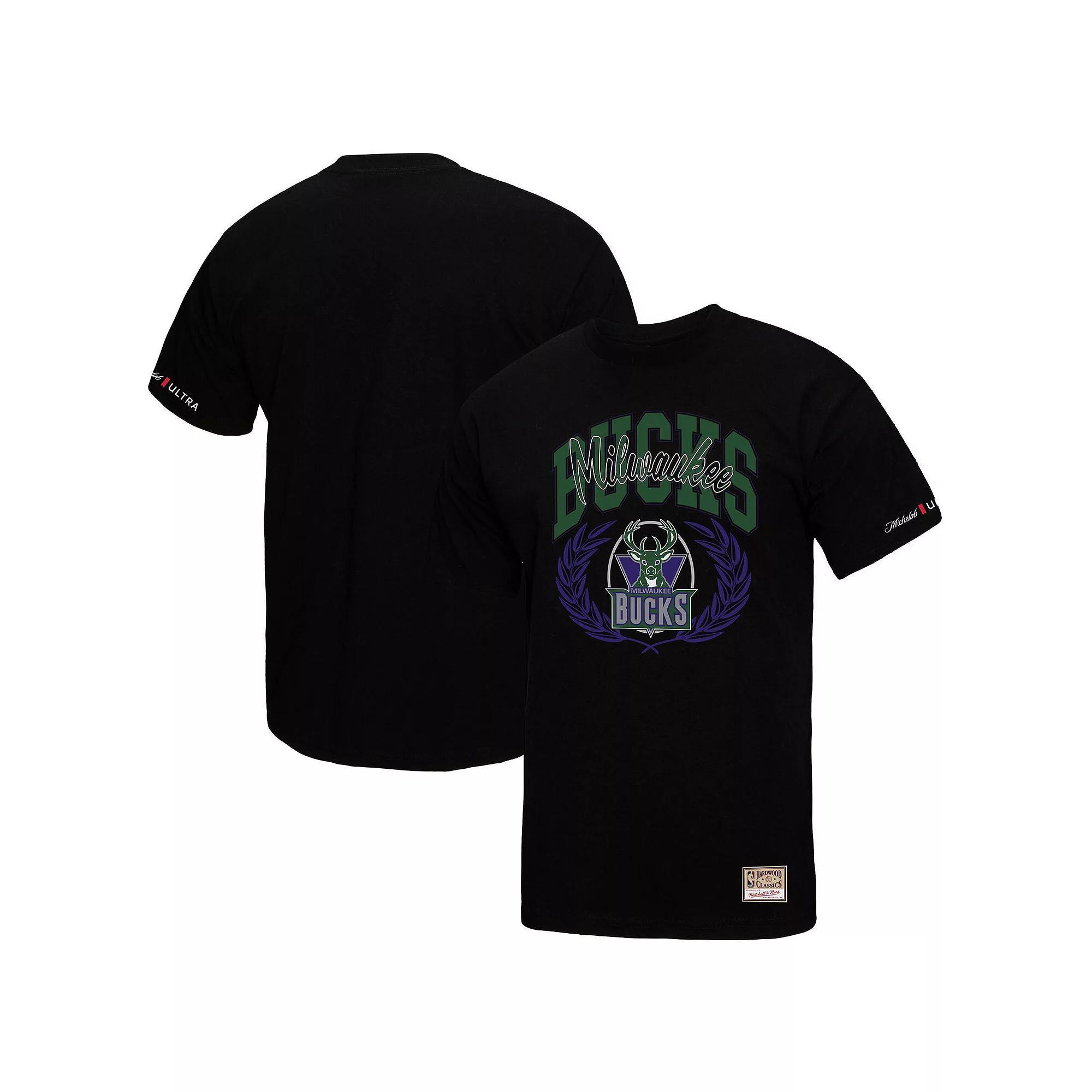 Men's Mitchell & Ness Black Phoenix Suns NBA x Michelob Ultra Rewind II T-Shirt, Size: Medium, Phx Black Product Image