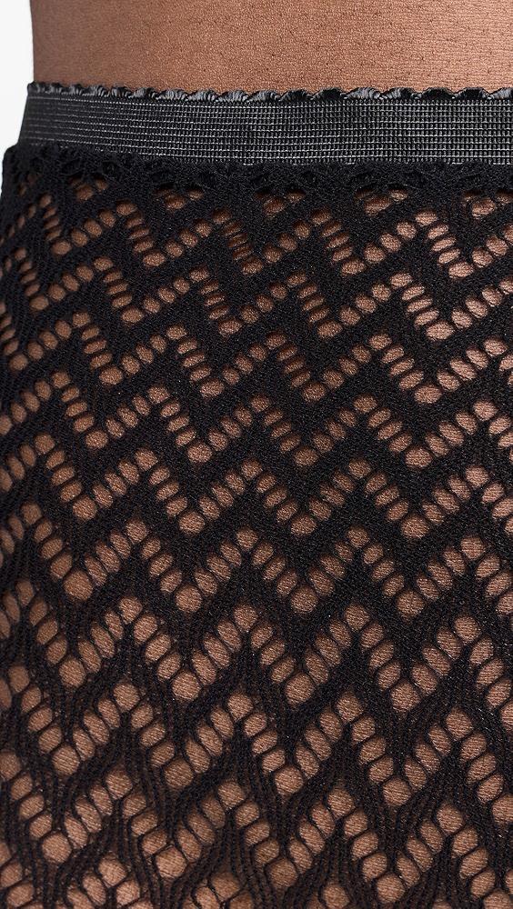 Stems Micro Wavey Fishnet Tights | Shopbop Product Image
