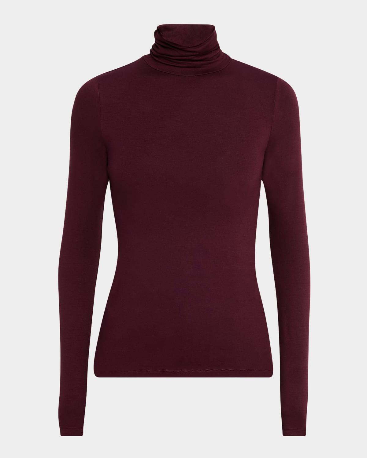 Viscose Jersey Turtleneck Product Image