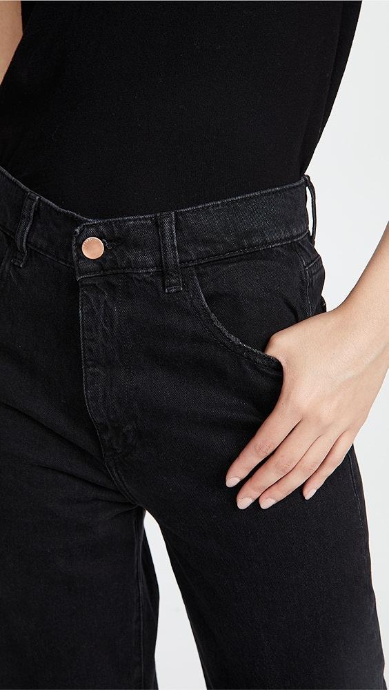 DL1961 Hepburn Wide Leg High Rise Jeans | Shopbop Product Image