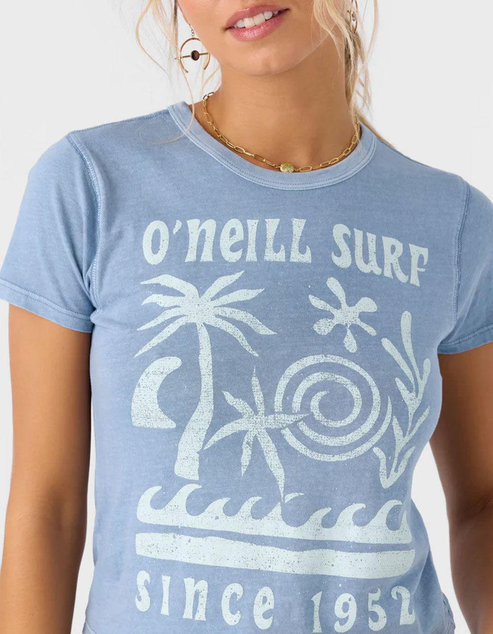 O'NEILL Seafoam Womens Skimmer Tee - BLUE Product Image