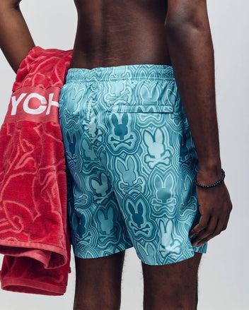 MENS CHUCK ALL OVER PRINT LIGHTWEIGHT SWIM TRUNK - MB1000003 Product Image