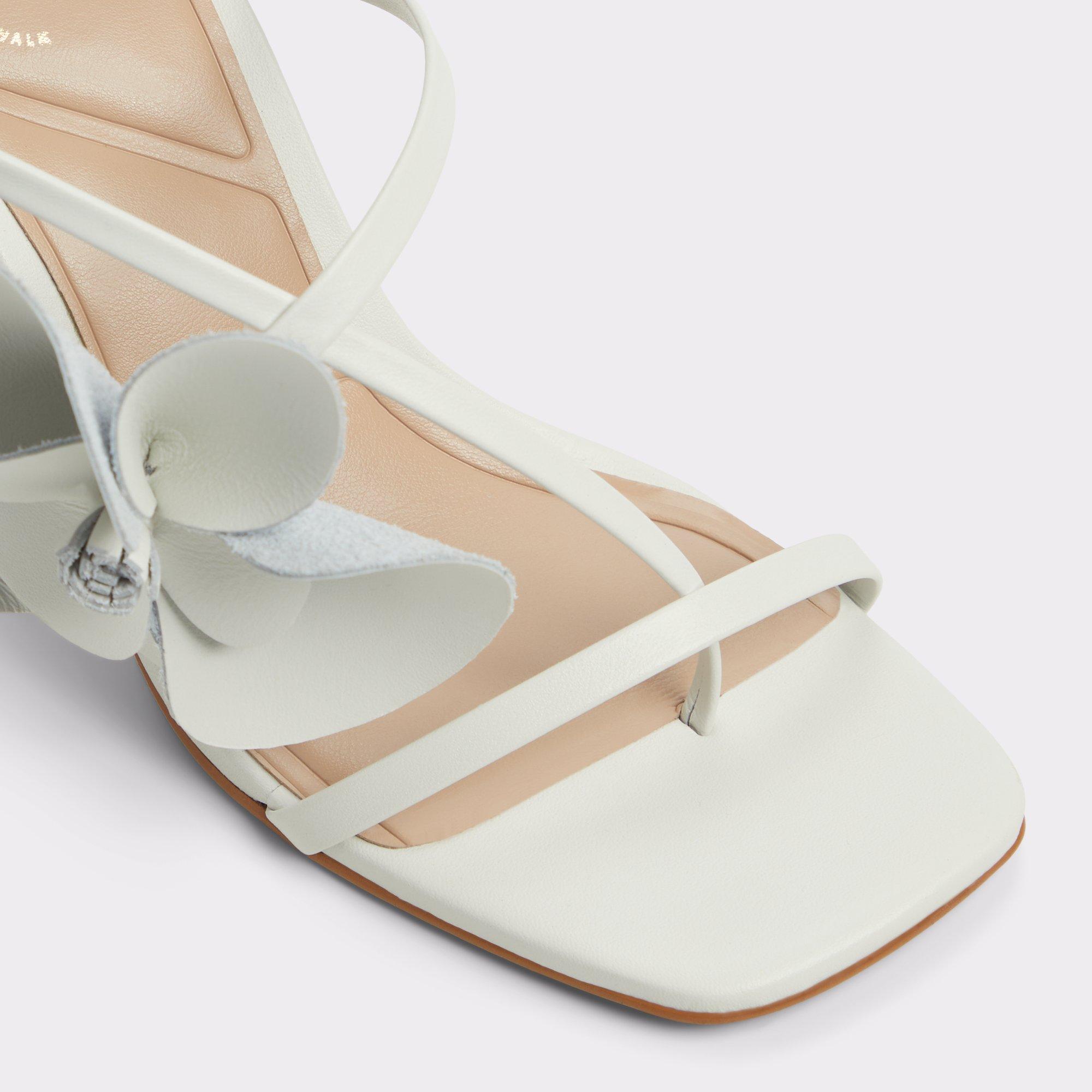 Sandflower White/Bone Women's Strappy sandals | ALDO US Product Image