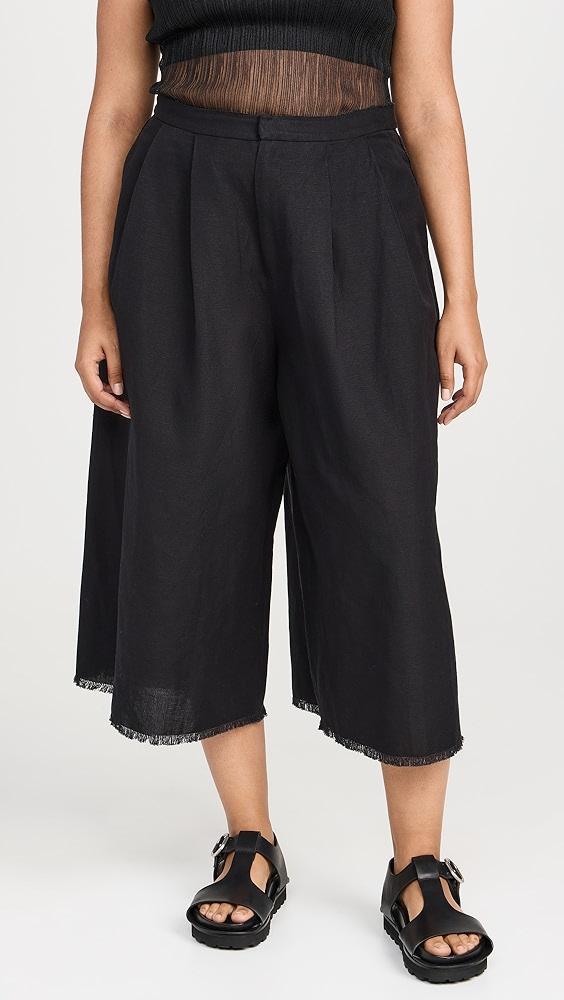 Sea Lara Linen Cropped Pants | Shopbop Product Image