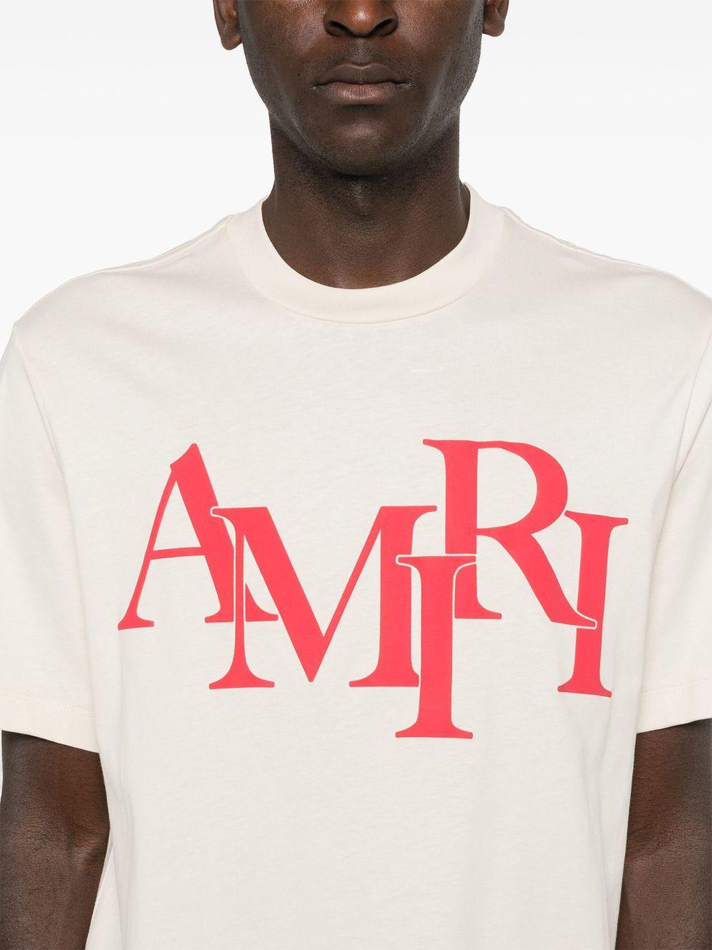 logo-print cotton T-shirt Product Image