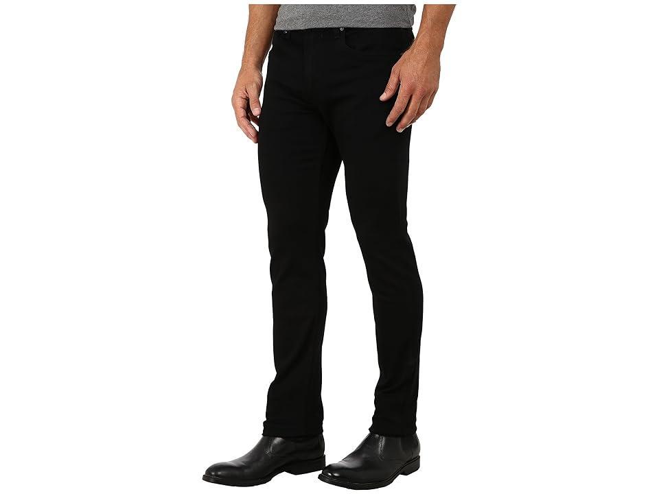 Paige Transcend Lennox Slim Fit Jeans in Black Product Image