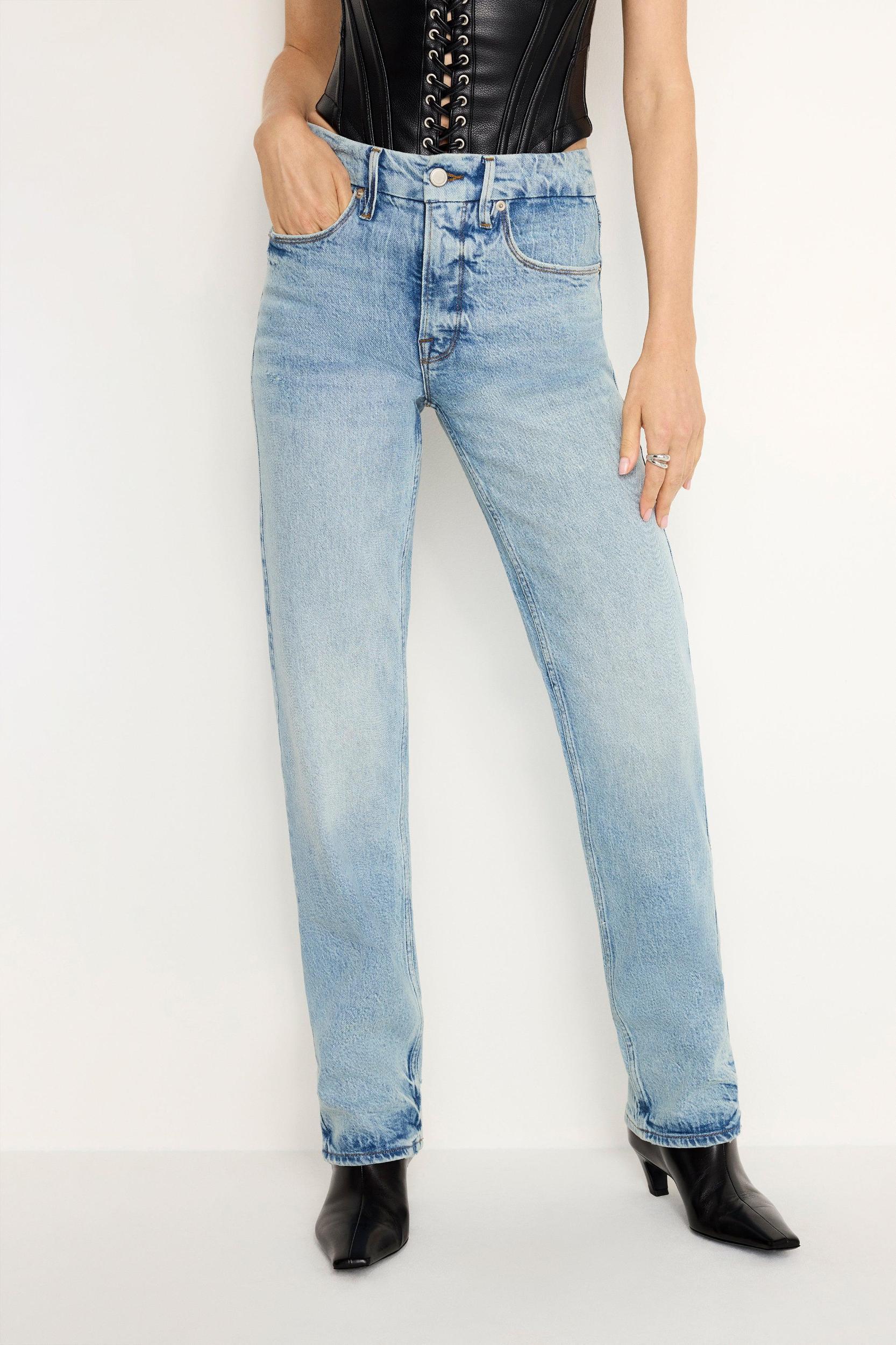 GOOD ICON STRAIGHT JEANS | INDIGO712 Product Image