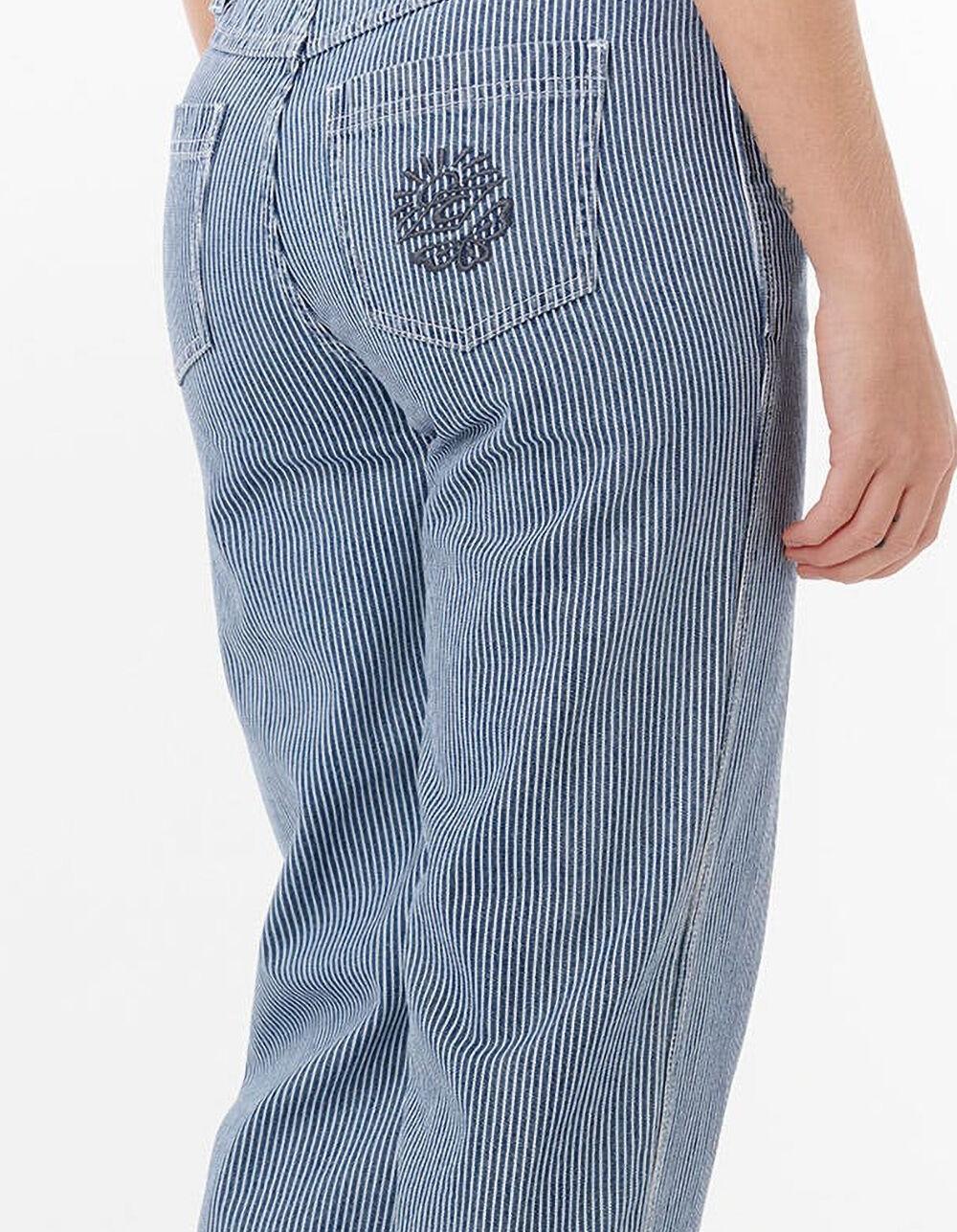 RIP CURL Aggie Womens Relaxed Jeans - PNSTRP DENIM Product Image