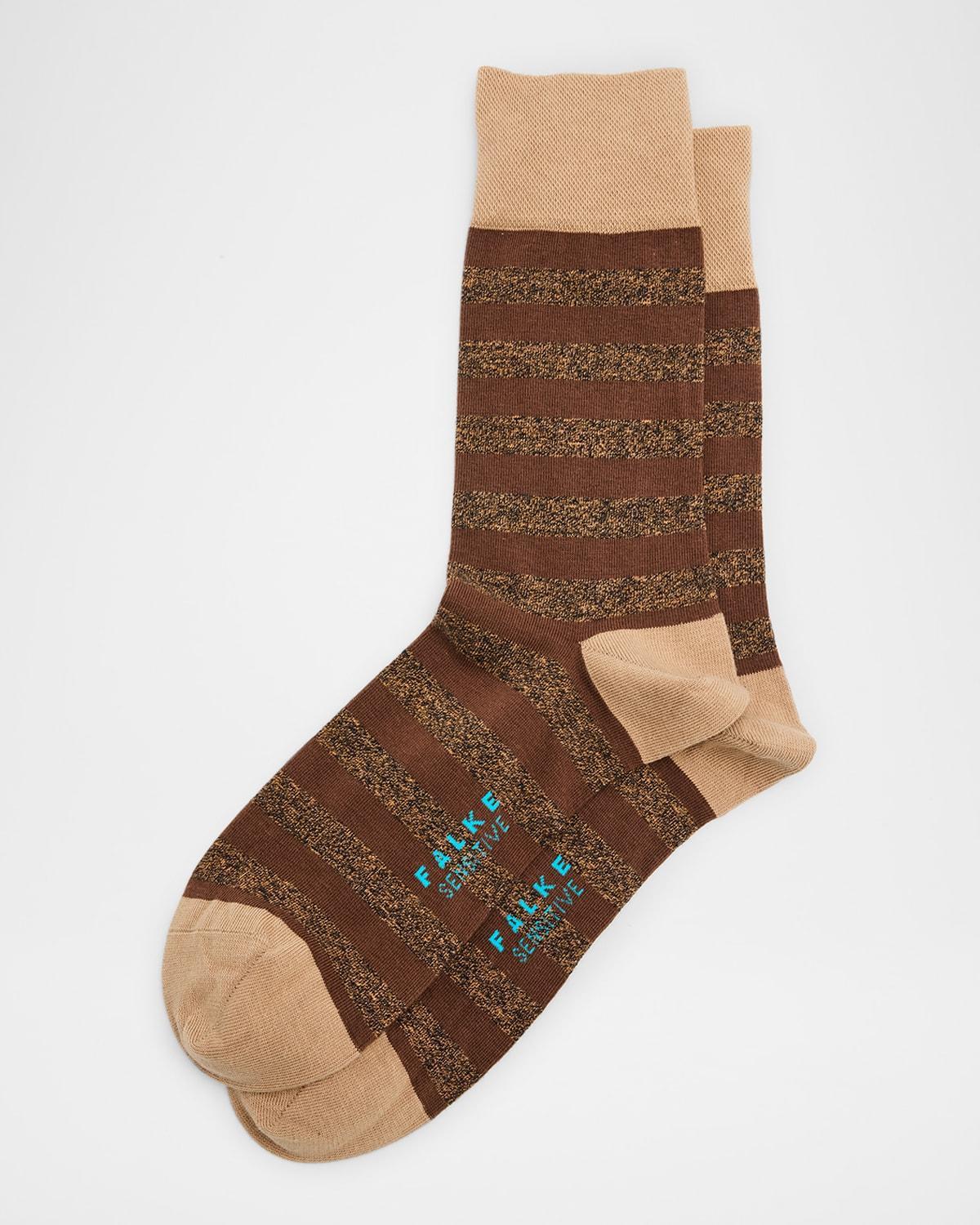 Mens Sensitive Mapped Line Crew Socks Product Image