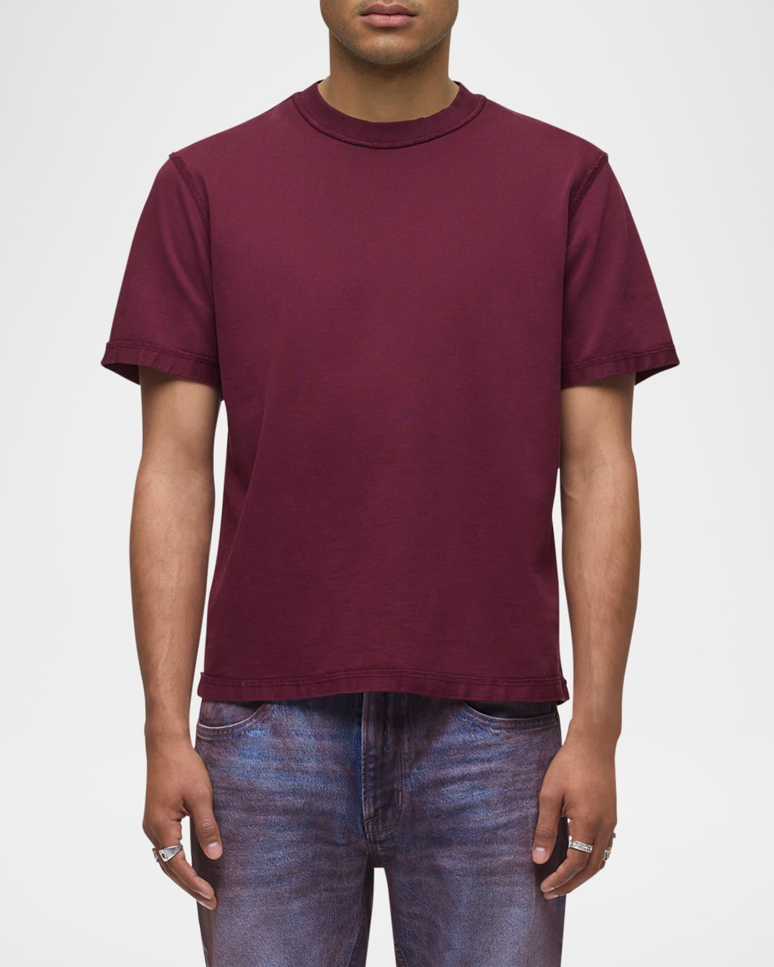 Men's Heavyweight Cotton Crewneck T-Shirt Product Image