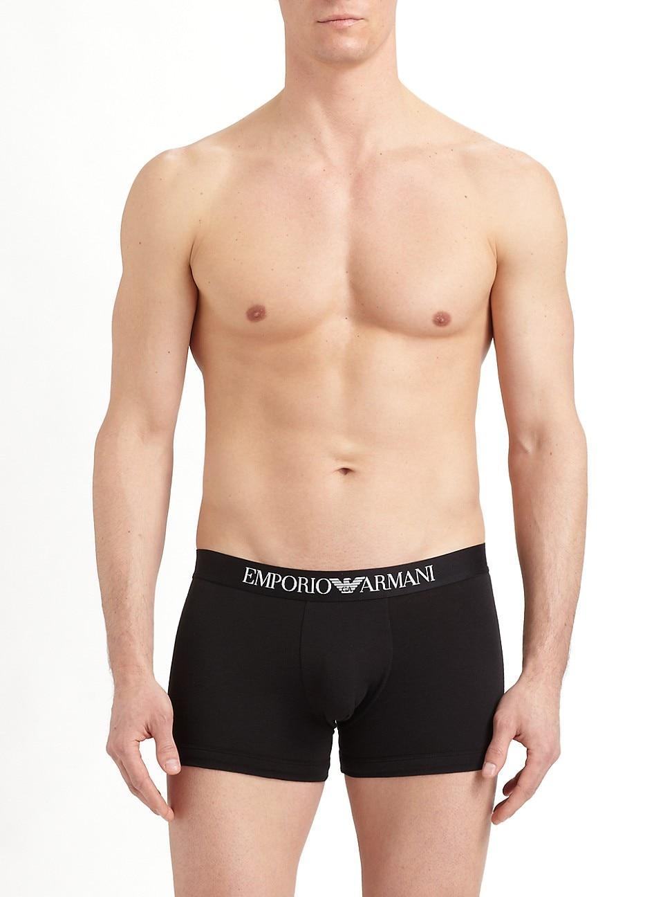 Emporio Armani Stretch Cotton Boxer Briefs Product Image