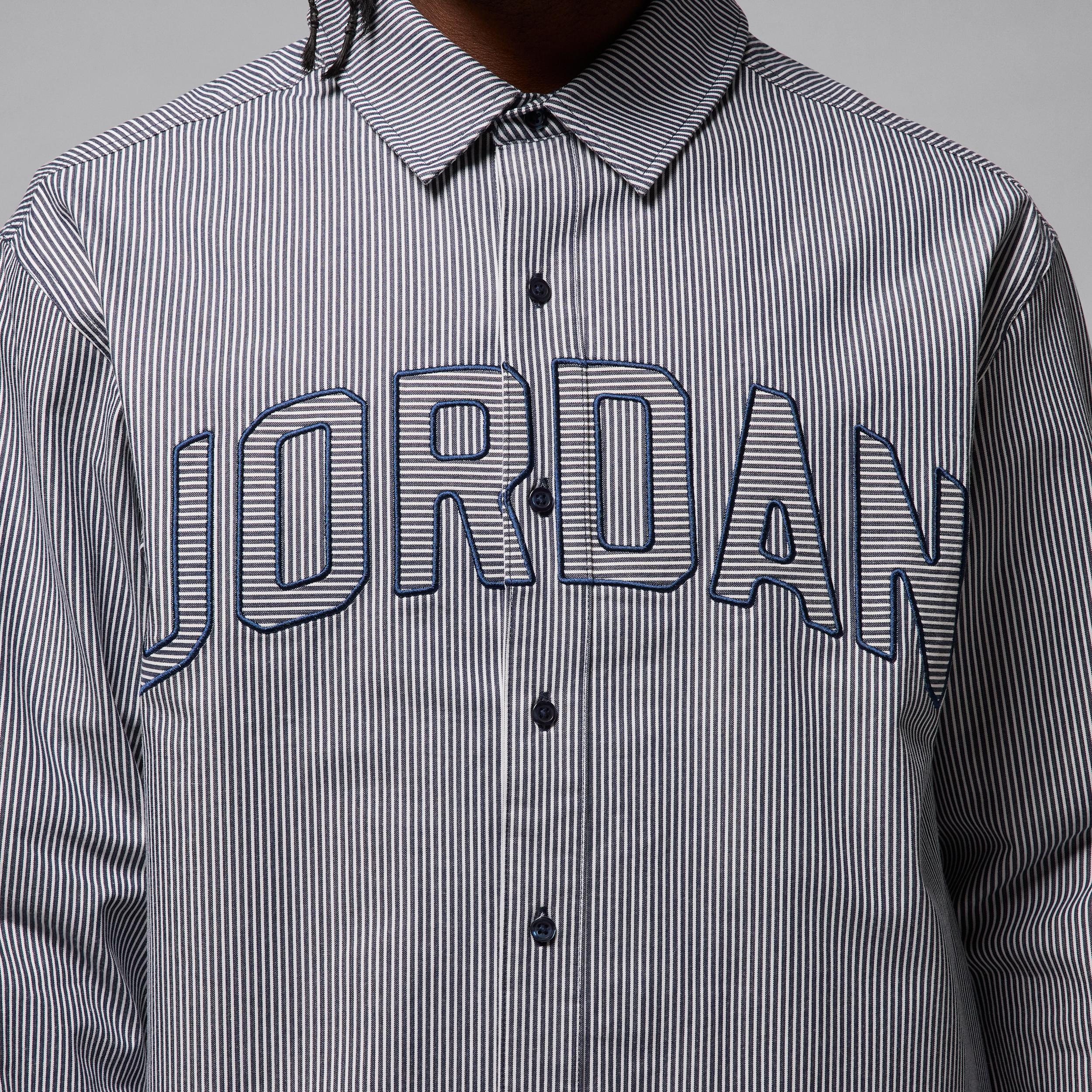 Men's Jordan Flight Oxford Long-Sleeve Top Product Image